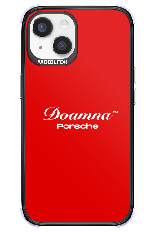 Doamna Porsche (red) - Apple iPhone 14