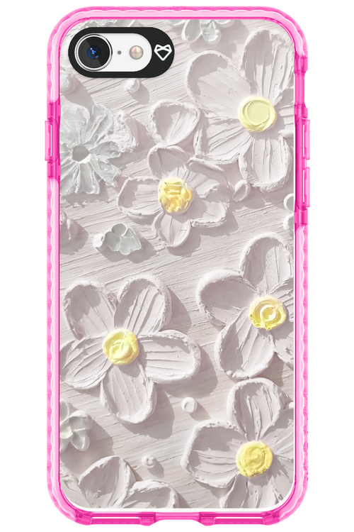 White Flowers 2.0 - Apple iPhone SE 2022