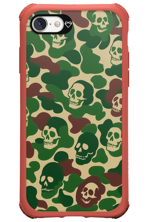 Camo Skull - Apple iPhone 7