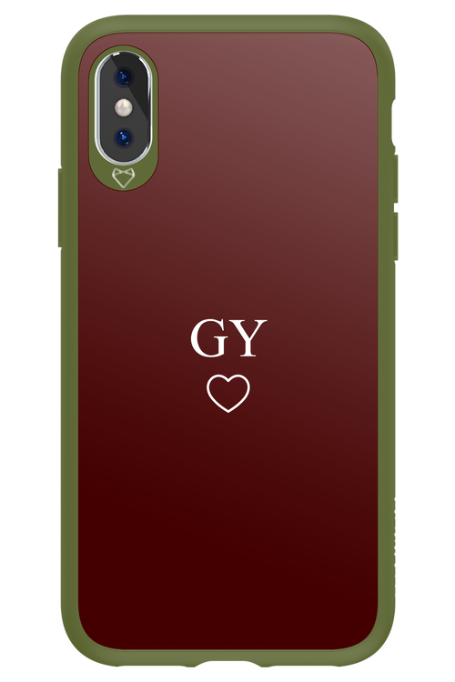 GY Burgundia 2.0 - Apple iPhone X