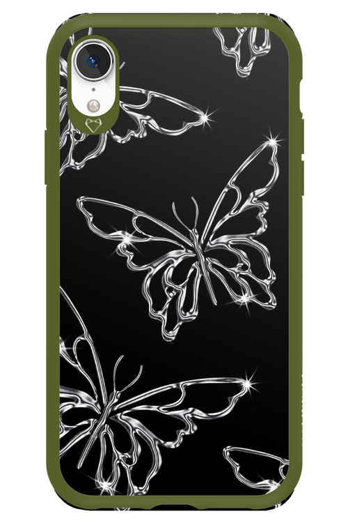 Silver Butterfly 2.0 - Apple iPhone XR