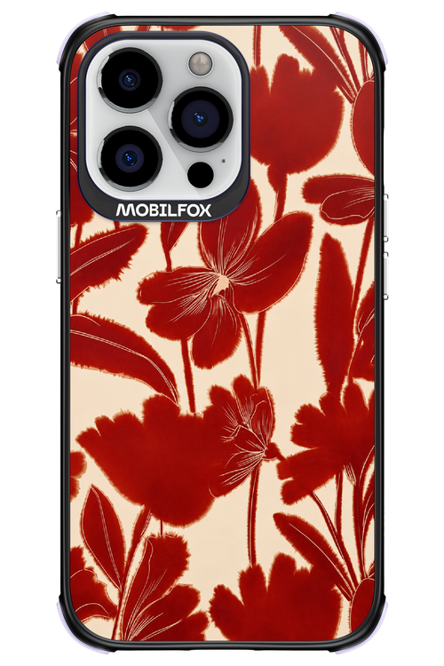 Burgundy Flowers 2.0 - Apple iPhone 13 Pro
