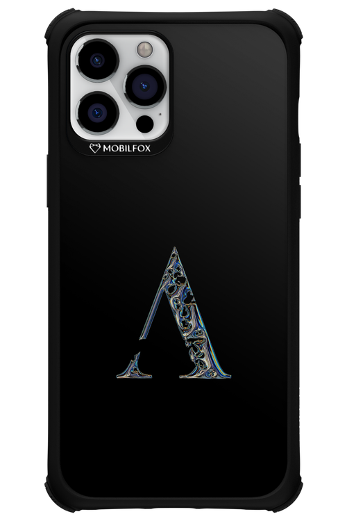 ⁠ ⁠Azteca A Chrome Logo - Apple iPhone 12 Pro Max