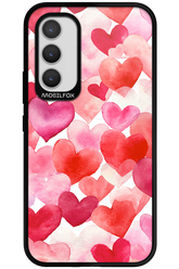 Water Painted Heart - Samsung Galaxy A34