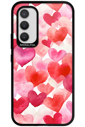 Water Painted Heart - Samsung Galaxy A34