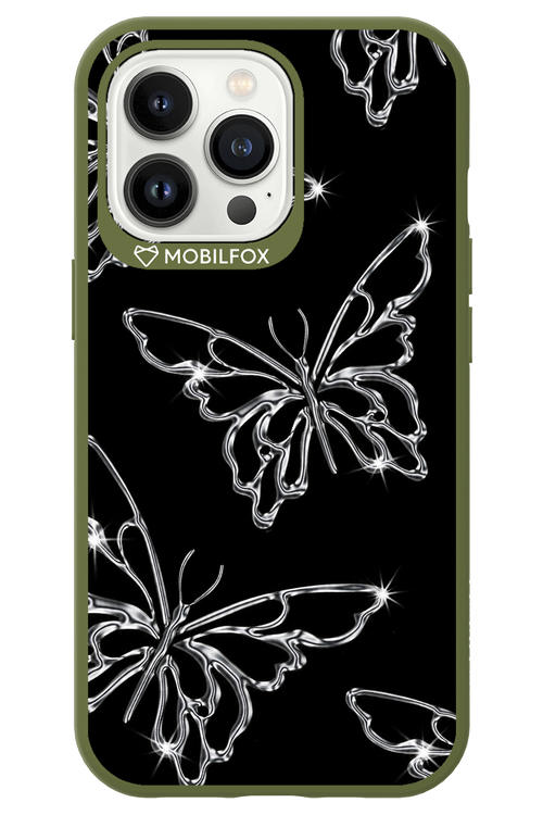 Silver Butterfly 2.0 - Apple iPhone 13 Pro