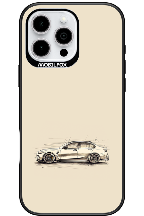 Sketch Car - Apple iPhone 16 Pro Max