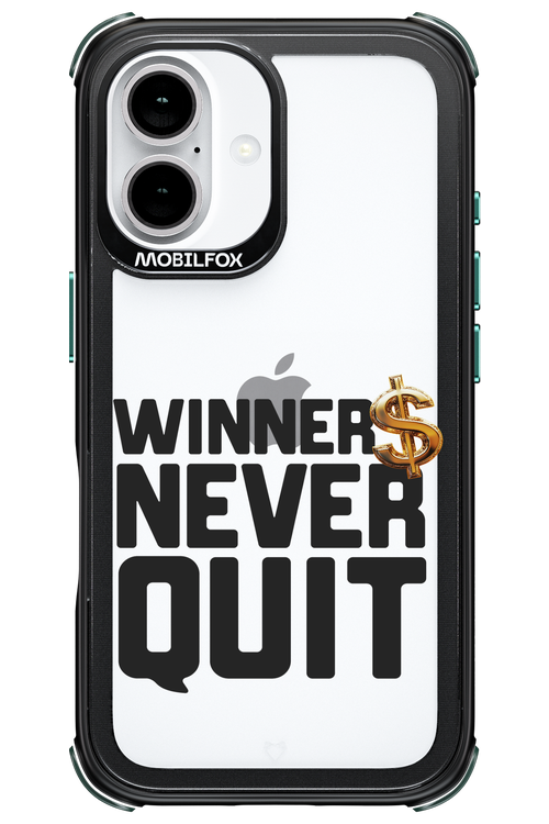 Winners Never Quit - Apple iPhone 16