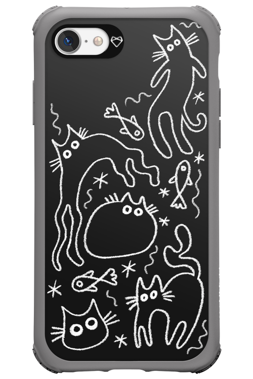 CHALK_CATS 2.0 - Apple iPhone 7