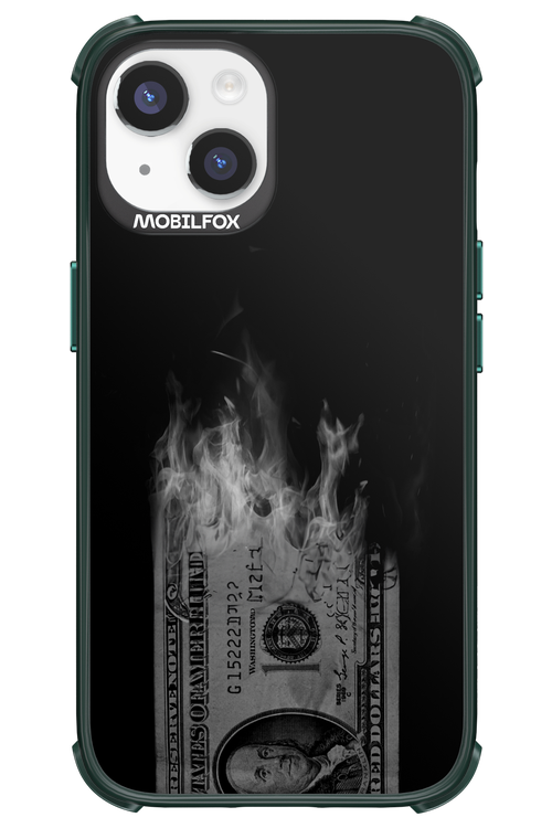 Money Burn B&W 2.0 - Apple iPhone 14