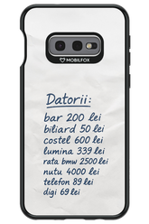 The List - Samsung Galaxy S10e