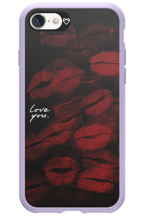 LOVE U BLACK 2.0 - Apple iPhone 8