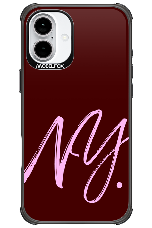 (Dark Blush) NY 2.0 - Apple iPhone 16 Plus