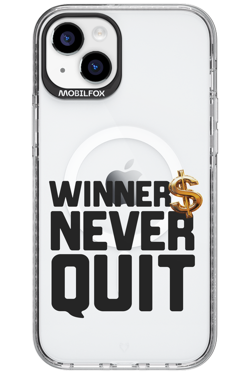 Winners Never Quit - Apple iPhone 15 Plus