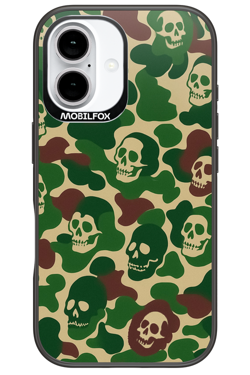 Camo Skull - Apple iPhone 16
