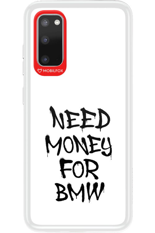 Need Money For BMW Black - Samsung Galaxy S20