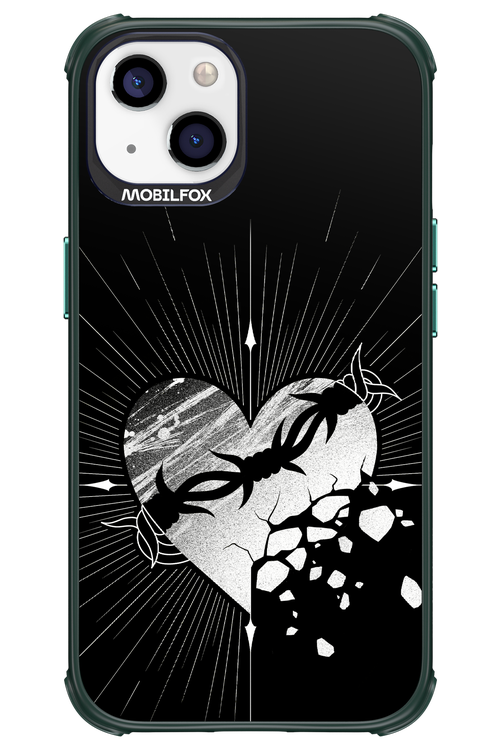 Fehér Szív - Apple iPhone 13