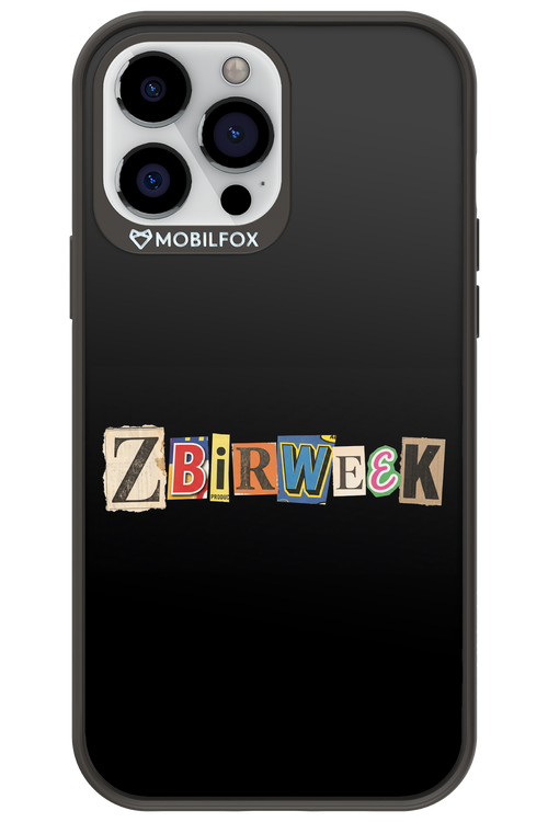 Zbirweek (black) 2.0 - Apple iPhone 13 Pro Max