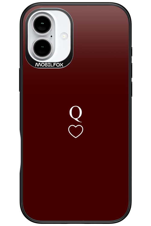 Q Burgundia 2.0 - Apple iPhone 16 Plus