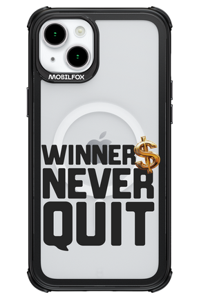 Winners Never Quit - Apple iPhone 15 Plus