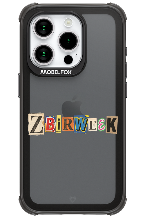 Zbirweek (transparent) 2.0 - Apple iPhone 15 Pro