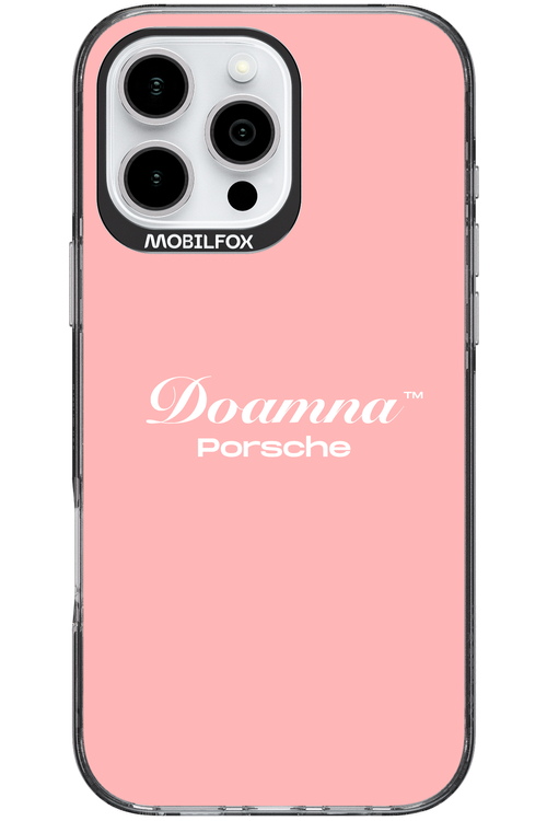 Doamna Porsche (pink) - Apple iPhone 16 Pro Max