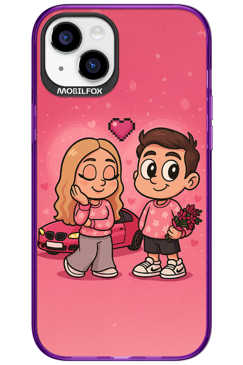 Pink Amour 2.0 - Apple iPhone 15 Plus