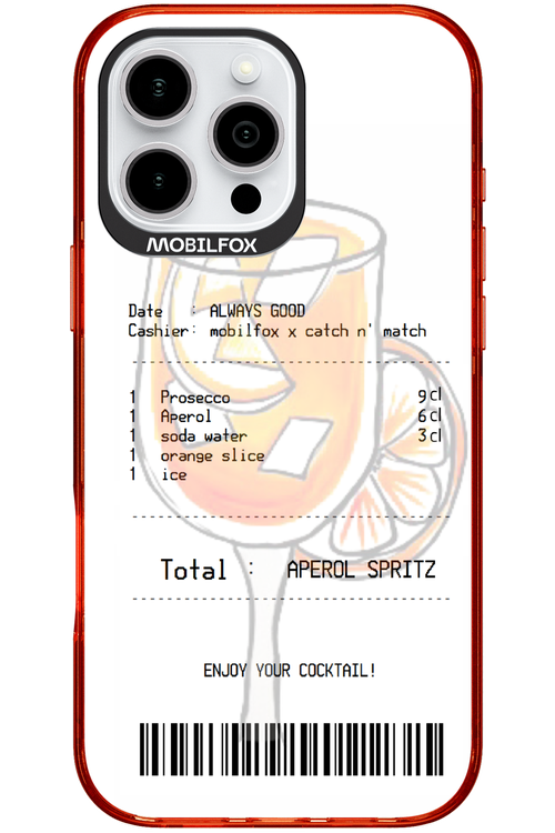 aperol spritz cocktail - Apple iPhone 16 Pro Max