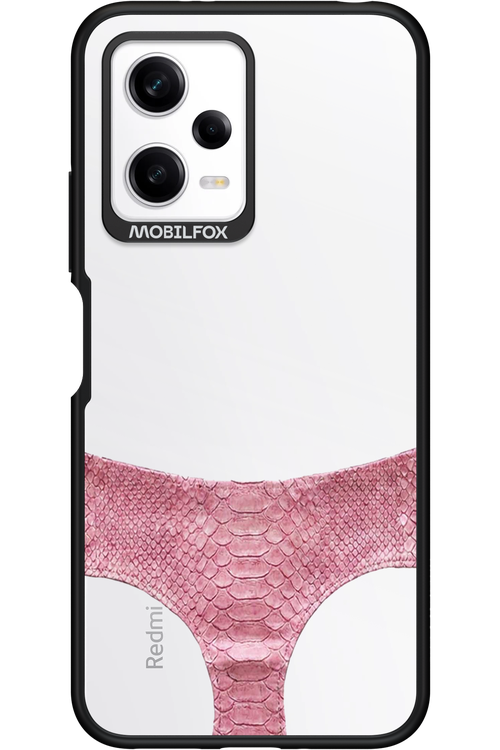 Snake Leather Panties Transparent 2.0 - Xiaomi Redmi Note 12 5G