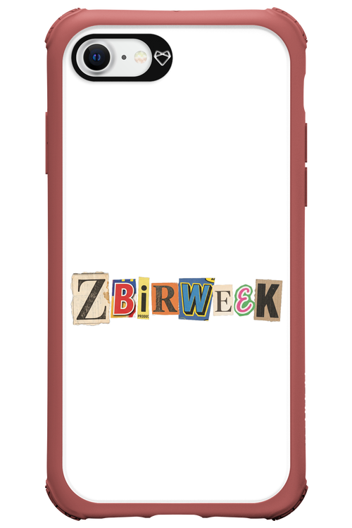 Zbirweek (white) 2.0 - Apple iPhone 8