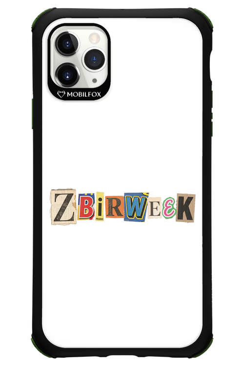 Zbirweek (white) 2.0 - Apple iPhone 11 Pro Max