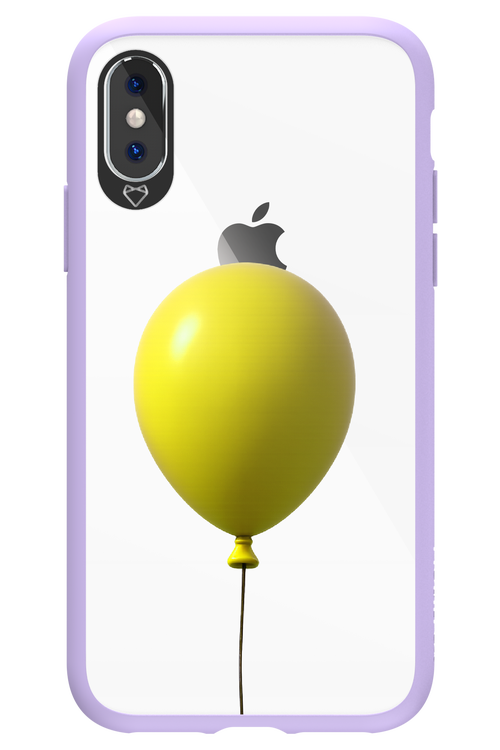 Yellow Balloon - Apple iPhone X