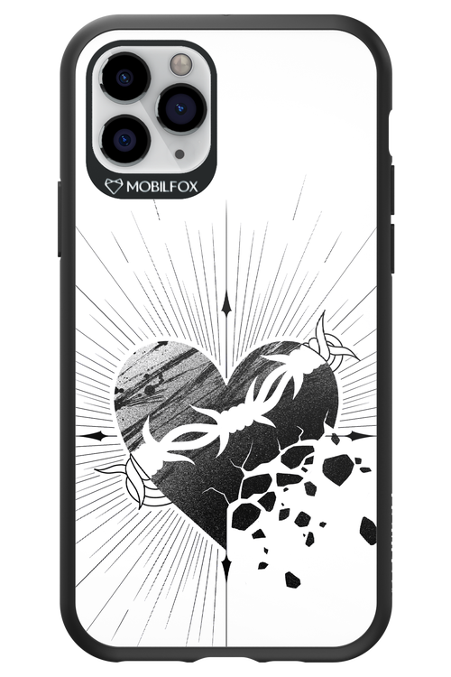 Fekete Szív 2.0 - Apple iPhone 11 Pro