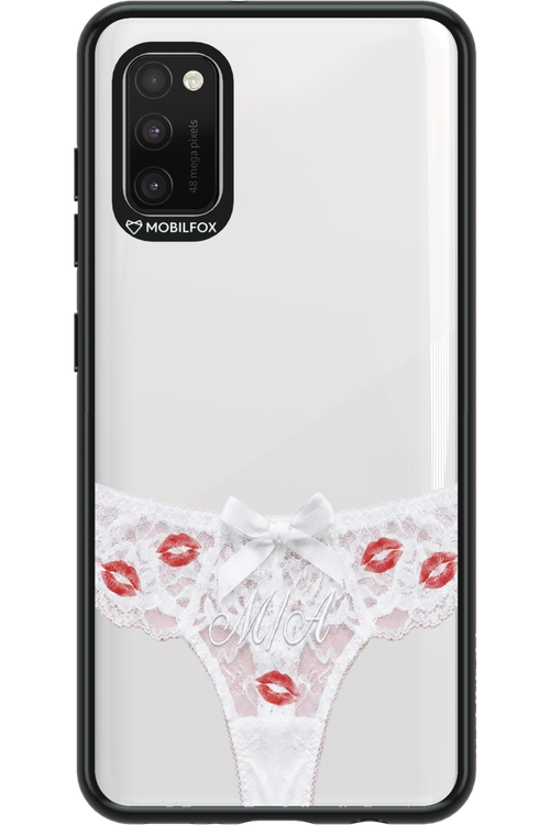 White Panties Transparent 2.0 - Samsung Galaxy A41