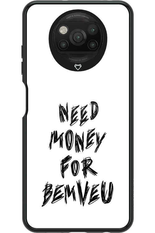 Need Money For Bemveu Black - Xiaomi Poco X3 NFC