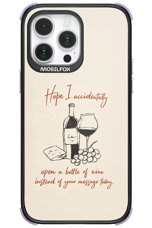 Bottle of wine 2.0 - Apple iPhone 14 Pro Max
