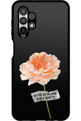 Flower Black - Samsung Galaxy A13 4G