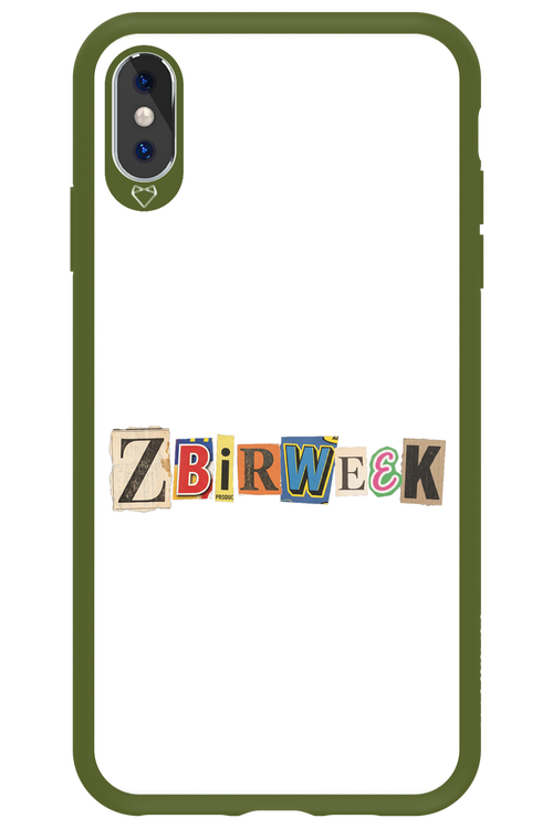 Zbirweek (white) 2.0 - Apple iPhone XS Max