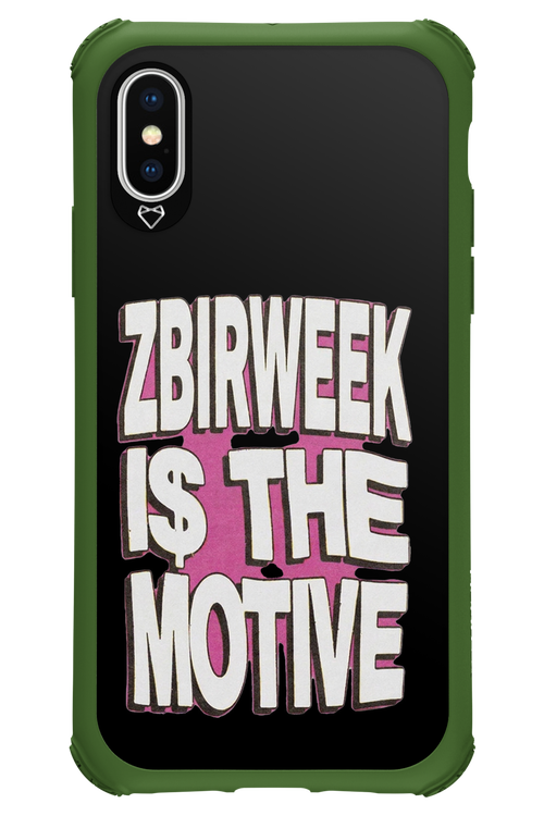 Motive (black) 2.0 - Apple iPhone X
