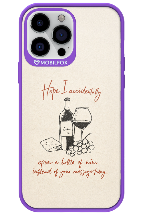 Bottle of wine 2.0 - Apple iPhone 13 Pro Max