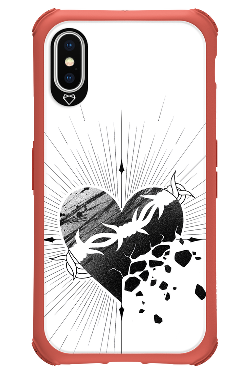 Fekete Szív 2.0 - Apple iPhone XS