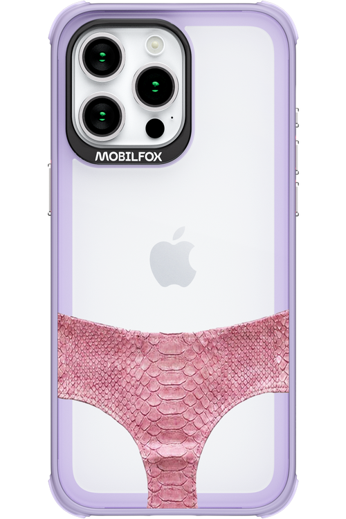 Snake Leather Panties Transparent 2.0 - Apple iPhone 15 Pro Max