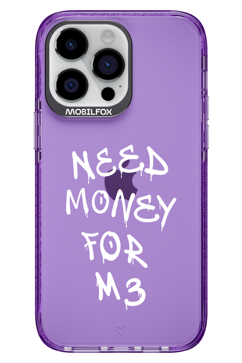 Need M3 Transparent White - Apple iPhone 14 Pro Max