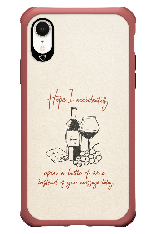 Bottle of wine 2.0 - Apple iPhone XR