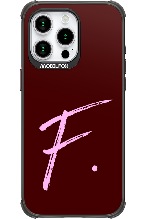 (Dark Blush) F 2.0 - Apple iPhone 15 Pro Max