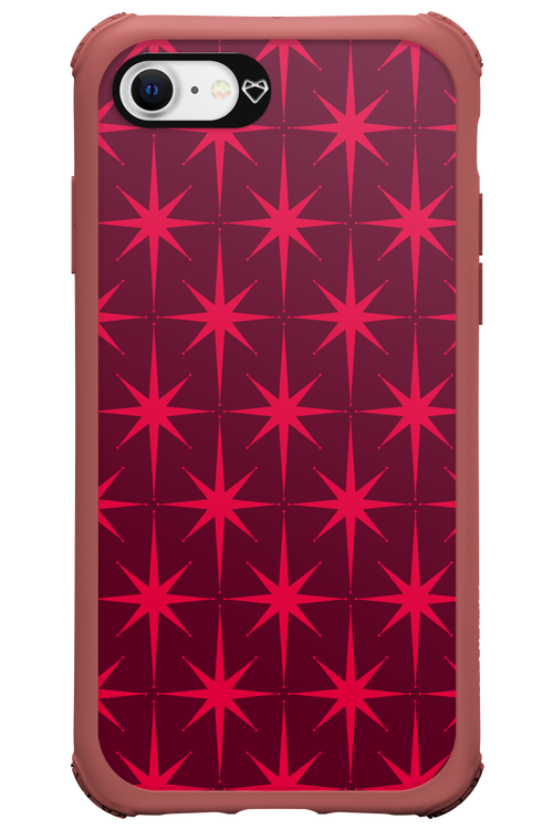 Burgundy Starss - Apple iPhone SE 2020