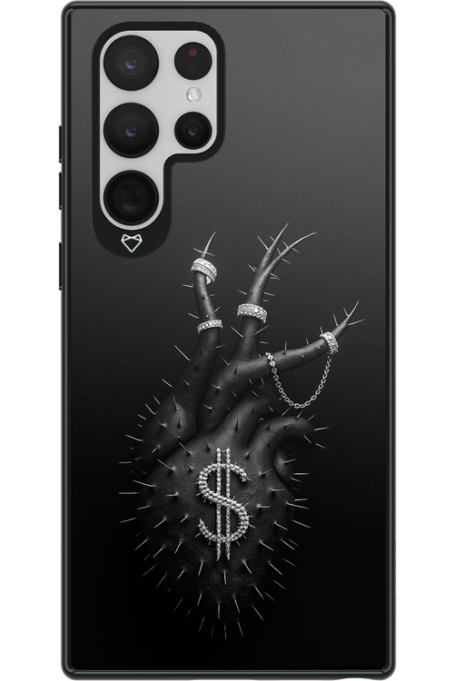 Black Heart - Samsung Galaxy S22 Ultra