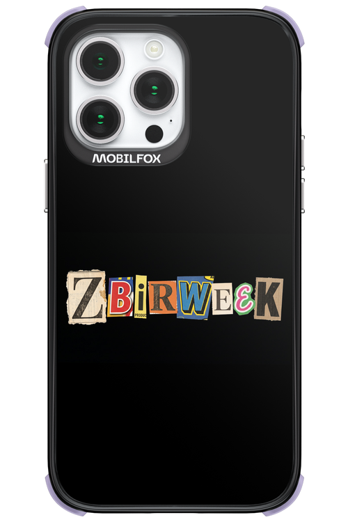 Zbirweek (black) 2.0 - Apple iPhone 14 Pro Max