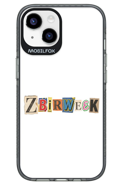 Zbirweek (white) 2.0 - Apple iPhone 14