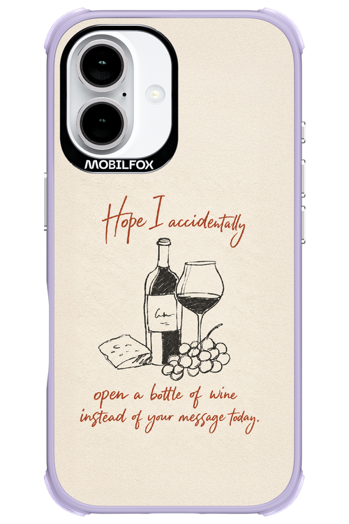 Bottle of wine 2.0 - Apple iPhone 16